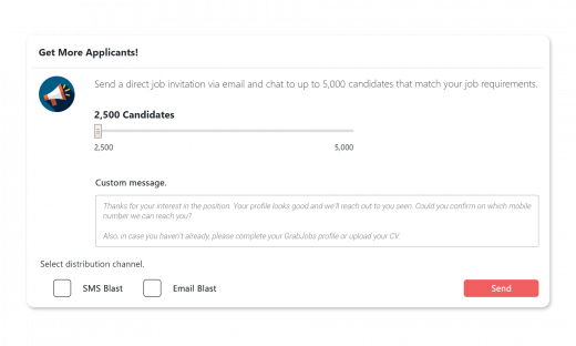 Email & SMS Blasts Email & SMS Blasts