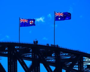 Australian flag waving Feature image: everything you need to know about government jobs in Australia